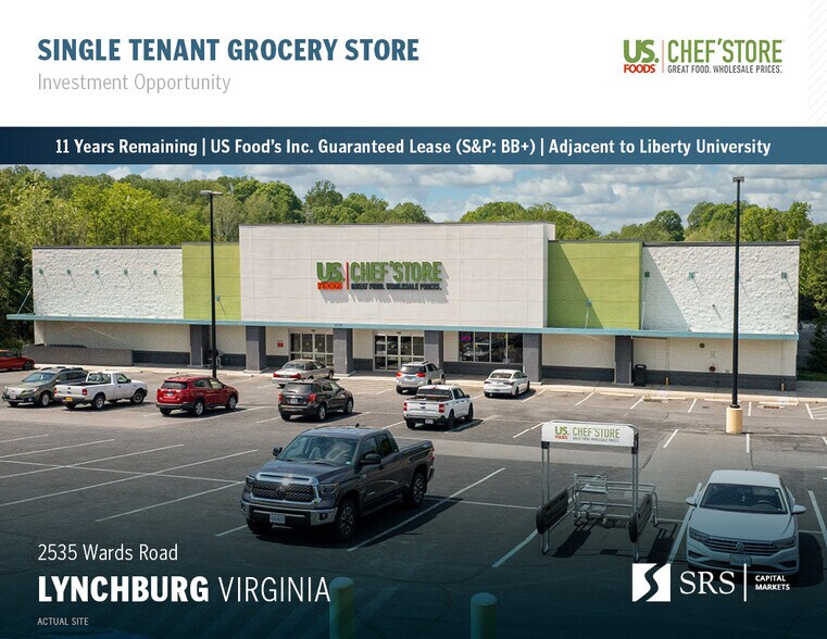 Primary Photo Of 2535 Wards Rd, Lynchburg Supermarket For Sale