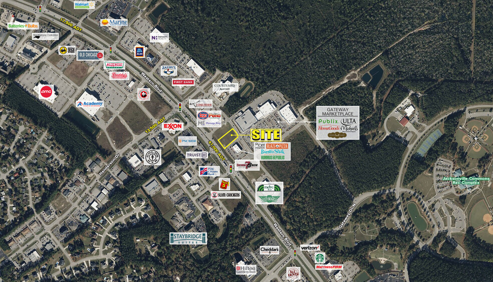 Primary Photo Of 3050-3100 Western Blvd, Jacksonville Land For Lease