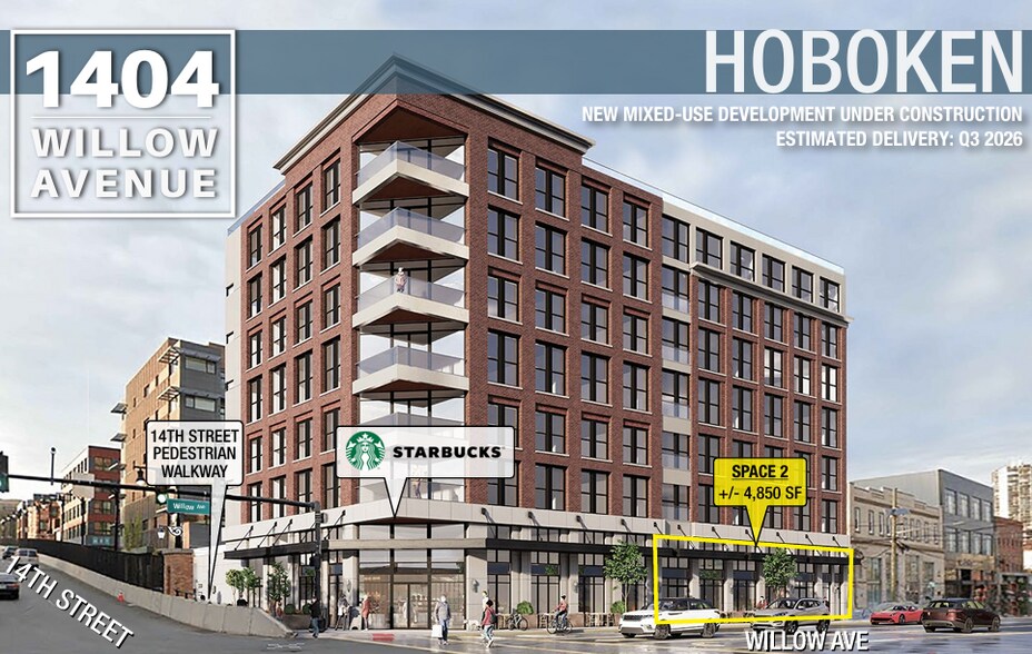 Primary Photo Of 1404 Willow Ave, Hoboken Apartments For Lease