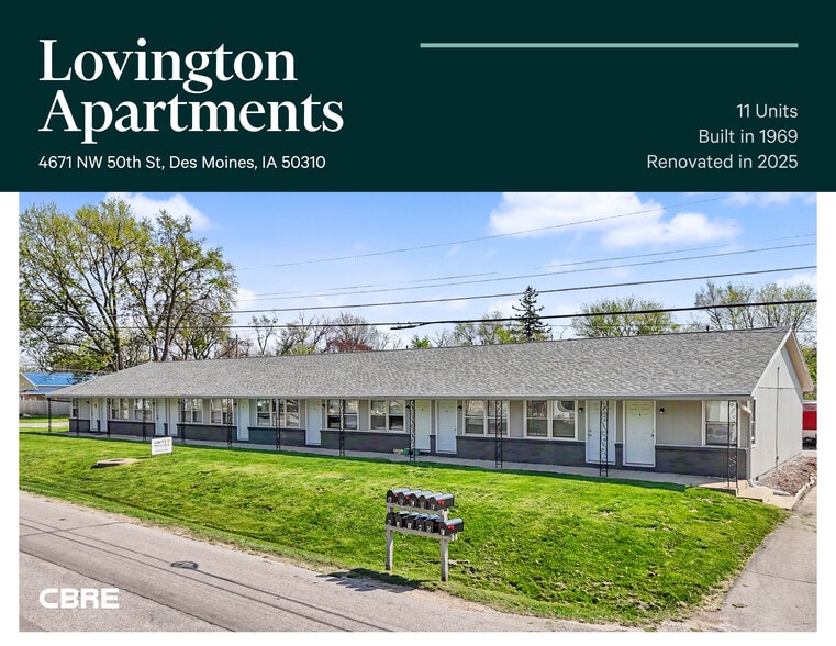 Primary Photo Of 4671 NW 50th St, Des Moines Apartments For Sale