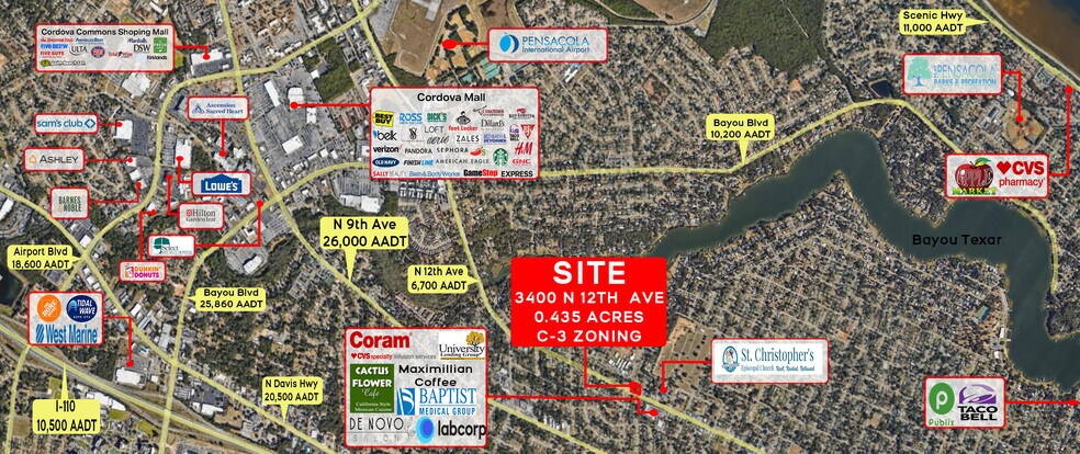 More Photos Of 3400 N 12th Ave, Pensacola Auto Repair For Sale