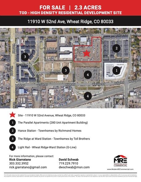 More Photos Of 11910 W 52nd Avenue, Wheat Ridge Land For Sale