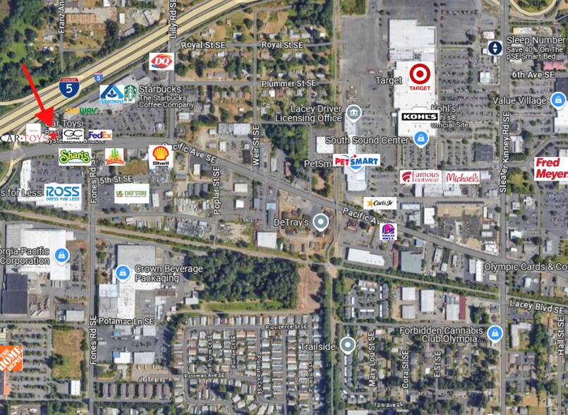 More Photos Of 3330 Pacific Ave SE, Olympia Freestanding For Lease