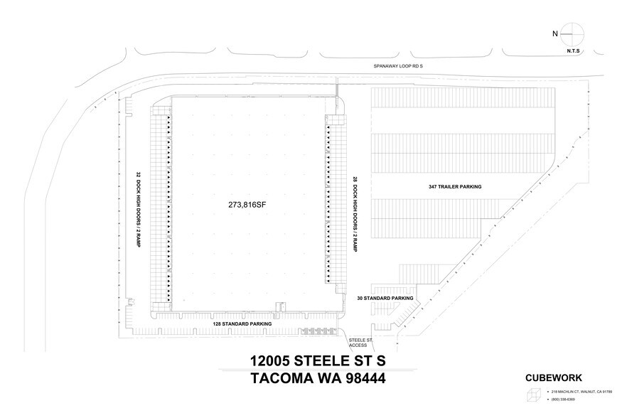 More Photos Of 12005 Steele St S, Tacoma Distribution For Lease