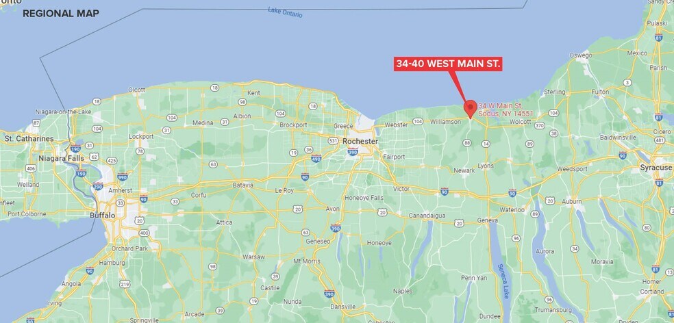 More Photos Of 34-40 W Main St, Sodus Unknown For Lease
