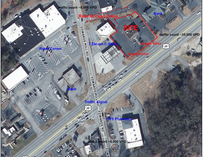 More Photos Of 3303 Wade Hampton Blvd, Taylors Fast Food For Lease