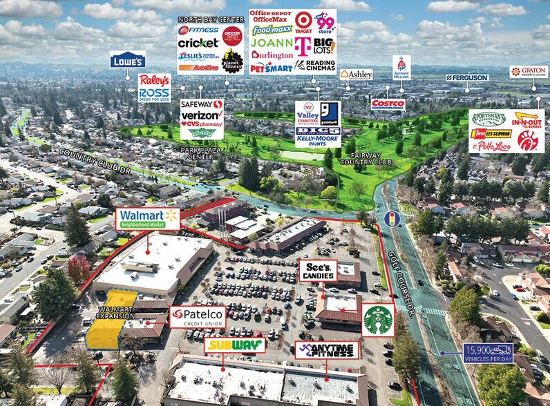 More Photos Of 901-997 Golf Course Dr, Rohnert Park General Retail For Sale