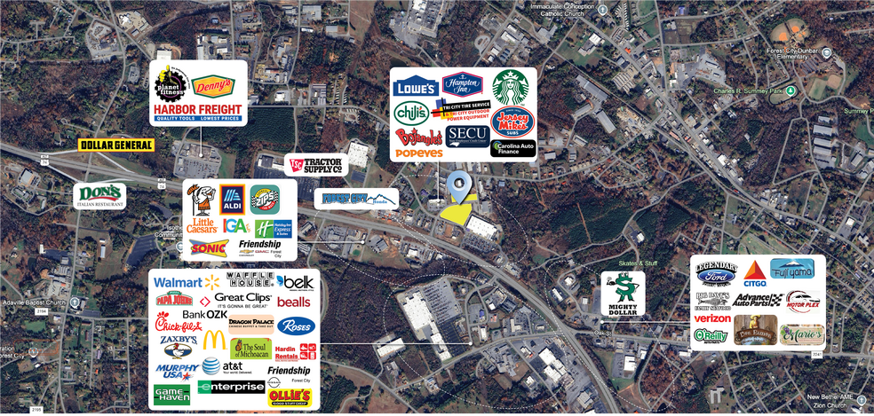 More Photos Of Sparks Dr, Forest City Land For Lease