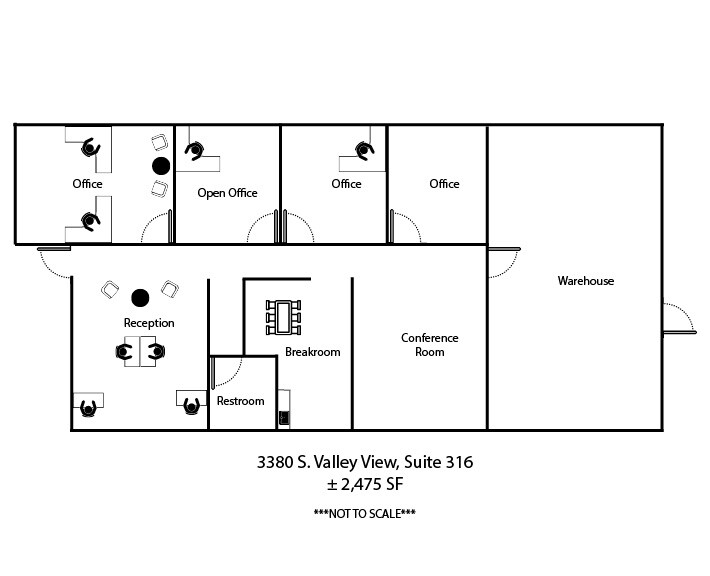 More Photos Of 6380 S Valley View Blvd, Las Vegas Showroom For Lease