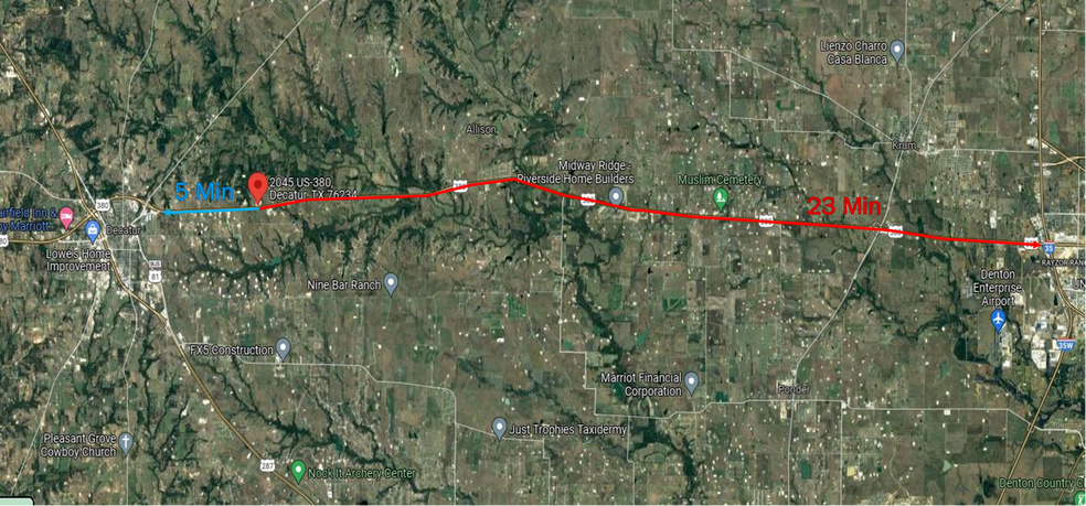 More Photos Of 2045 Highway 380, Decatur Land For Lease