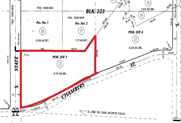 More Photos Of NE Corner Of State St @ Chambers Street, Hemet Land For Sale