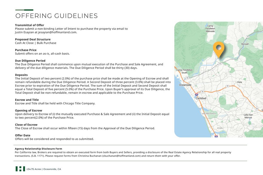More Photos Of Las Tunas Dr, Oceanside Land For Sale