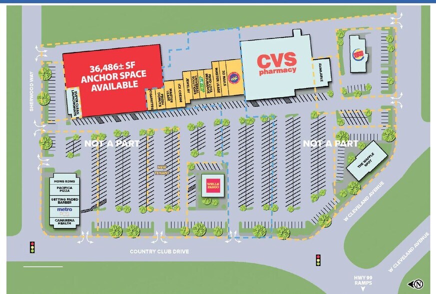 More Photos Of 1101-1143 Country Club Dr, Madera Unknown For Lease