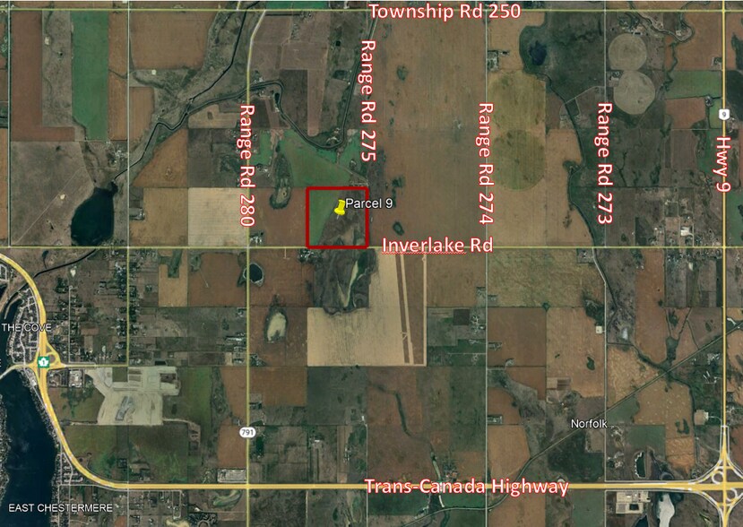 Primary Photo Of Inverlake Road And Range Rd 275, Chestermere Land For Sale