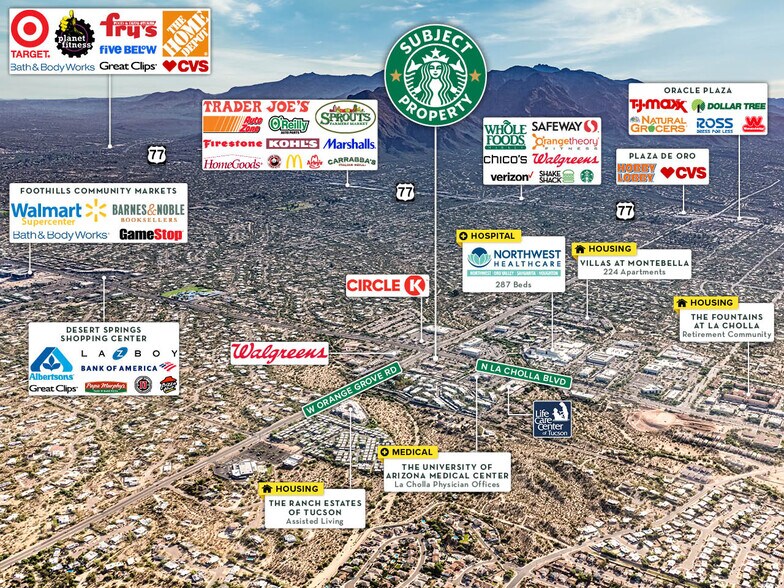 More Photos Of 6363 N La Cholla Blvd, Tucson Freestanding For Sale