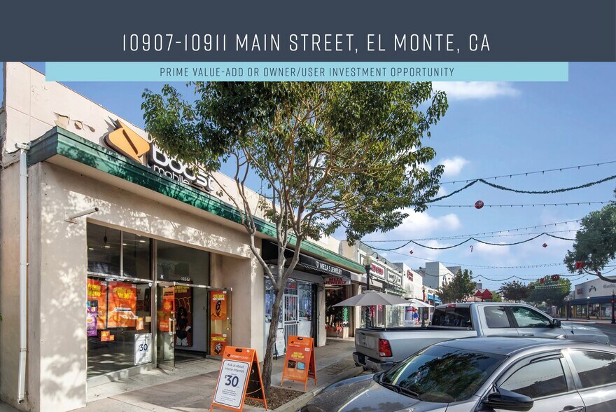 Primary Photo Of 10907-10911 Valley Mall, El Monte Storefront For Sale