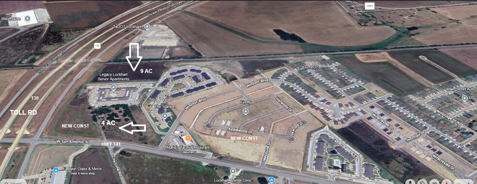 Primary Photo Of 2207 W San Antonio St, Lockhart Land For Sale