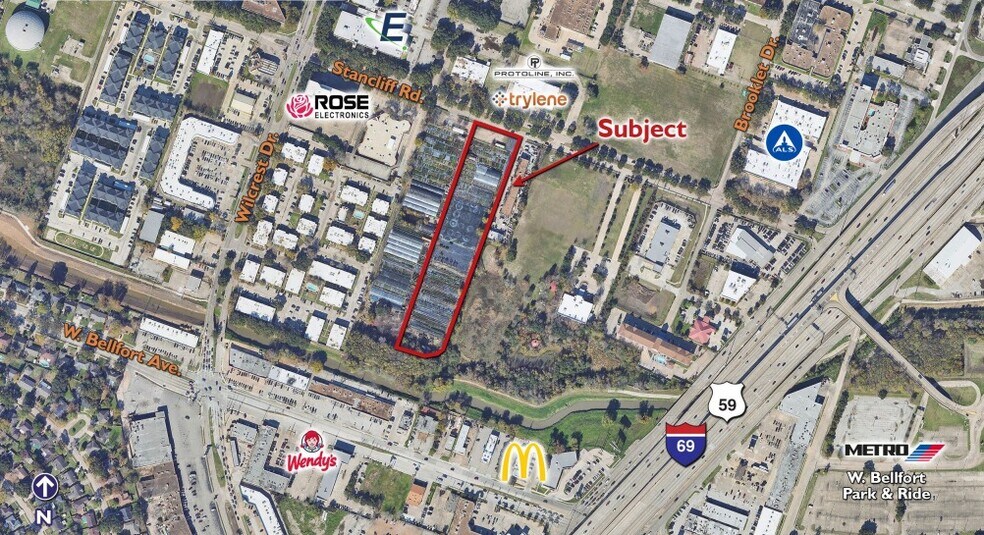 Primary Photo Of 10655 Stancliff Rd, Houston Land For Sale