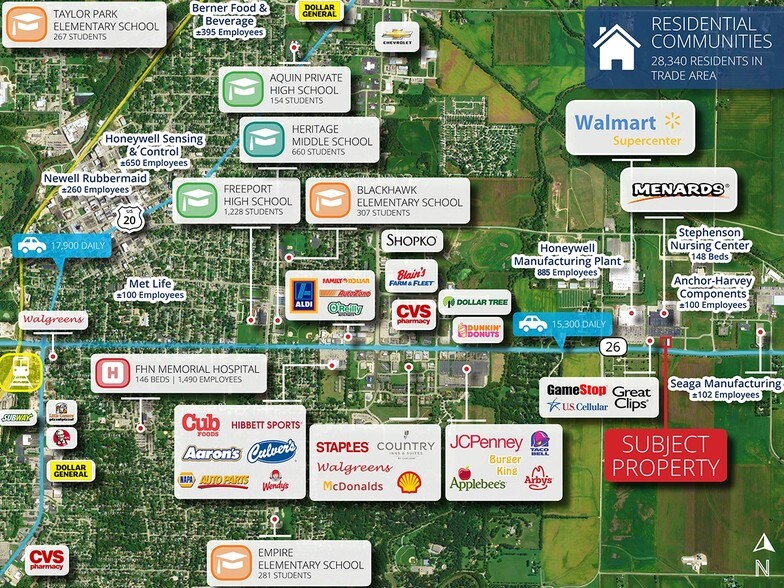 More Photos Of 2725 Il Route 26 S, Freeport General Retail For Lease