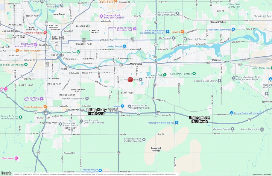 More Photos Of 1250 Industrial dr, Mishawaka Land For Sale