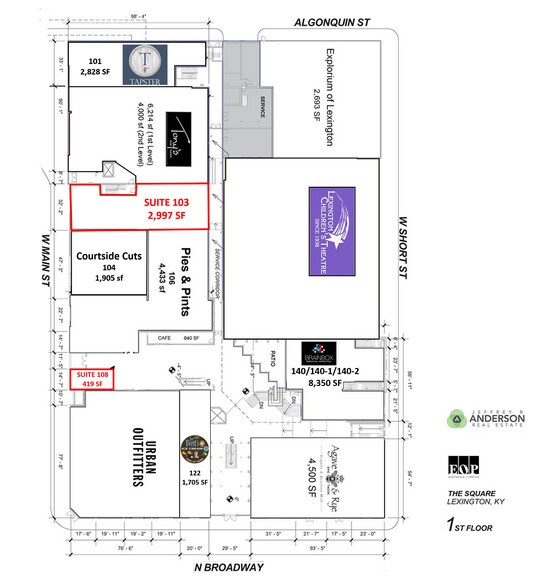 More Photos Of 401 W Main St, Lexington Loft Creative Space For Lease