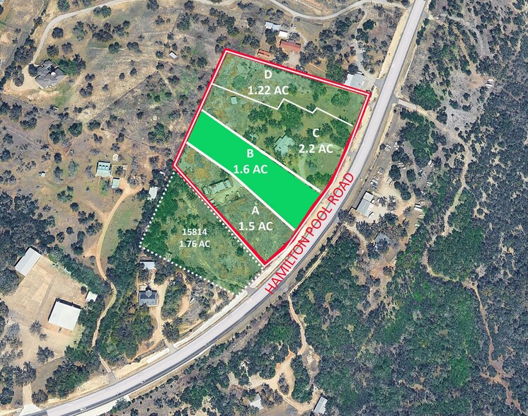 Primary Photo Of 15800 Hamilton Pool Rd, Austin Land For Sale