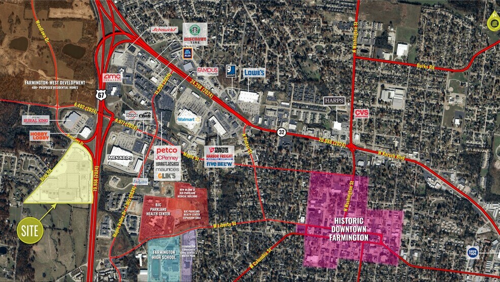 Primary Photo Of Farmington Crossings - Building 1, Hwy, Farmington Unknown For Lease