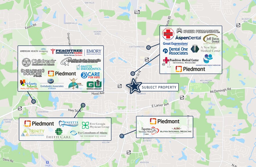 More Photos Of 98-128 N Park Dr, Fayetteville Medical For Lease