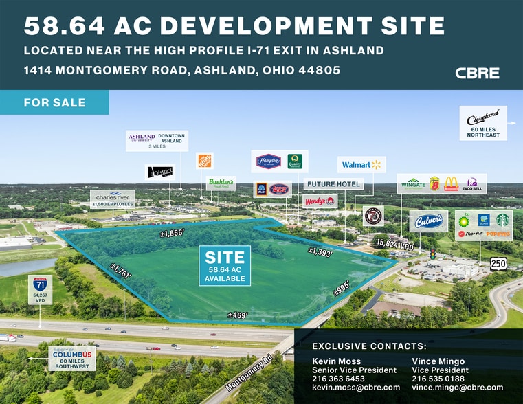 Primary Photo Of 1414 Montgomery Rd, Ashland Land For Sale