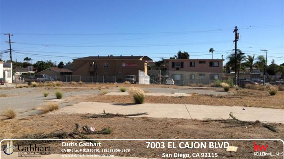 More Photos Of 7003 El Cajon Blvd, San Diego Land For Lease
