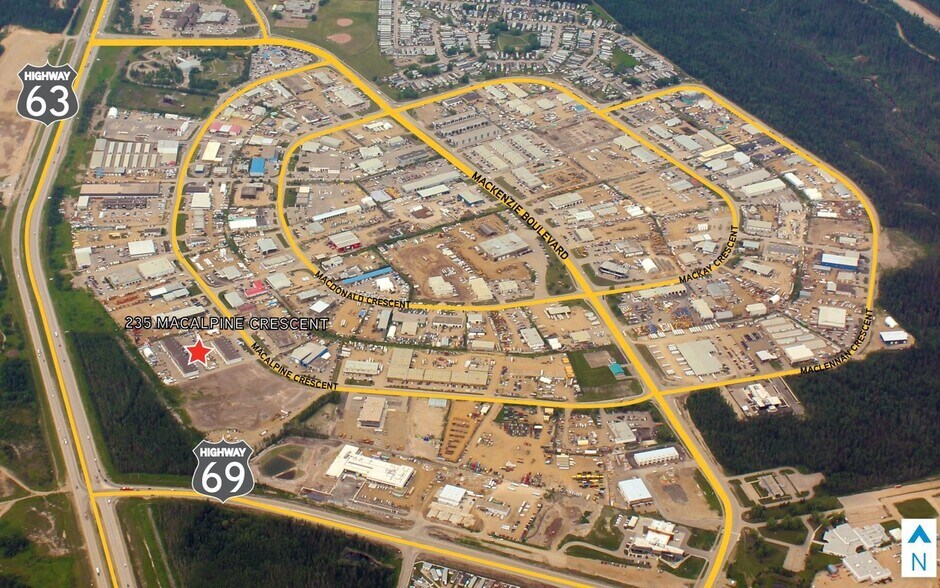 More Photos Of 235 Macalpine Cres, Fort McMurray Warehouse For Lease
