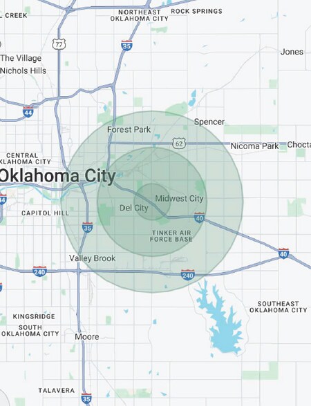 More Photos Of 1716 S Sooner Rd, Midwest City Land For Sale