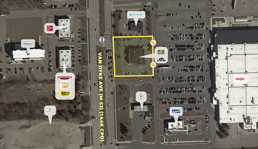 More Photos Of 36808-36824 Van Dyke Ave, Sterling Heights Storefront For Lease