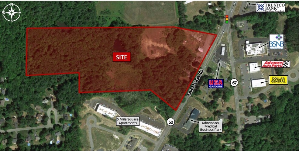 Primary Photo Of 1509 Saratoga Rd, Ballston Spa Land For Sale