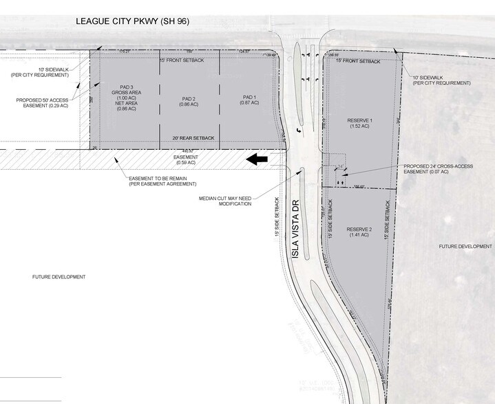 More Photos Of Hwy 96 & Marbella Pky, League City Land For Sale