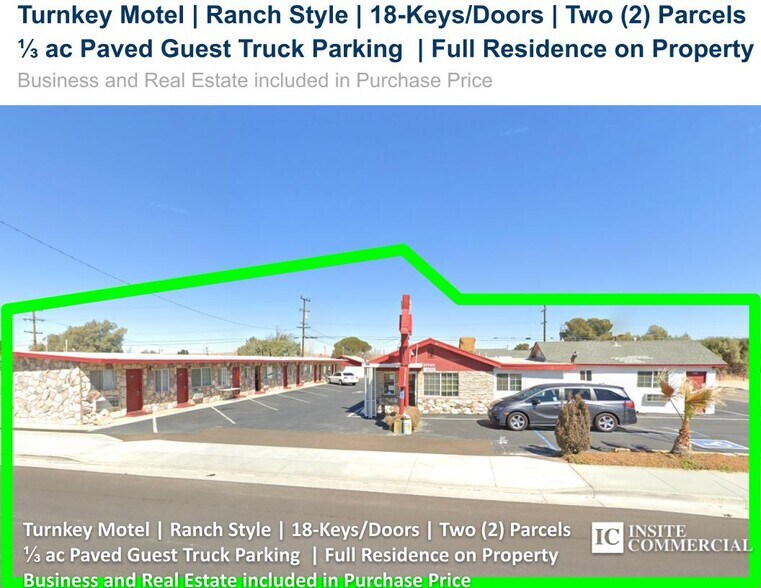 Primary Photo Of 26881 Twenty Mule Team Rd, Boron Hotel For Sale