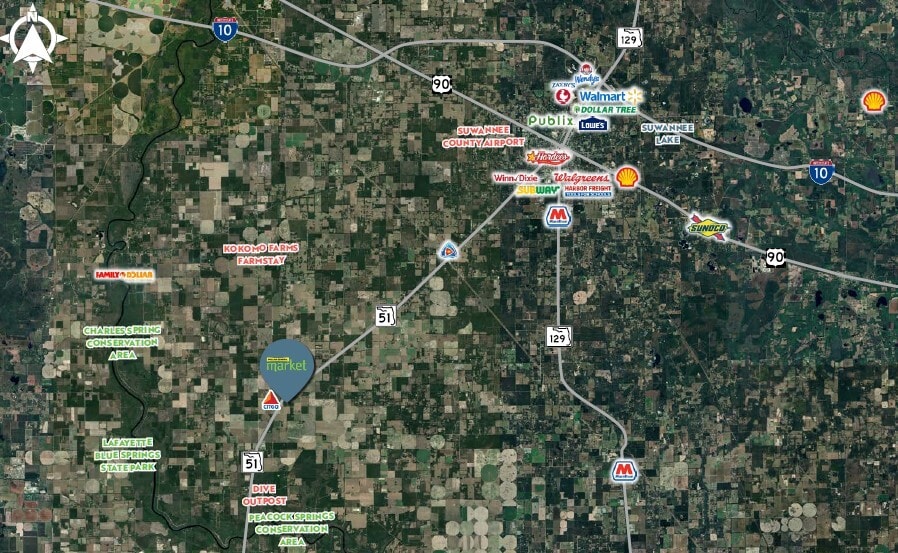 More Photos Of 15072 SR 51, Live Oak Convenience Store For Sale