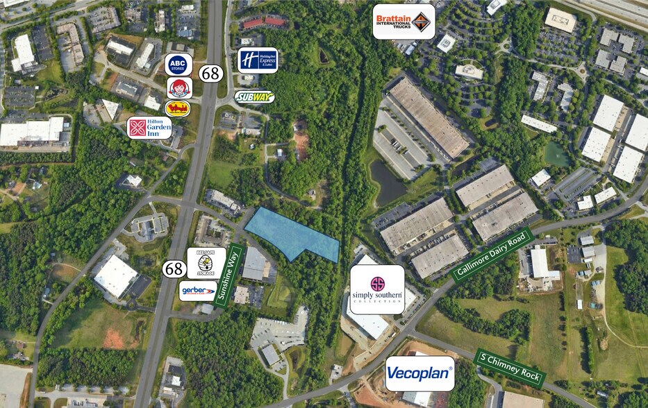 Primary Photo Of 321 NC-68, Greensboro Land For Sale