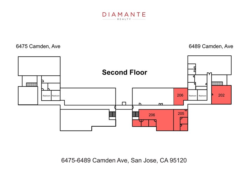 More Photos Of 6475-6489 Camden Ave, San Jose Office For Lease