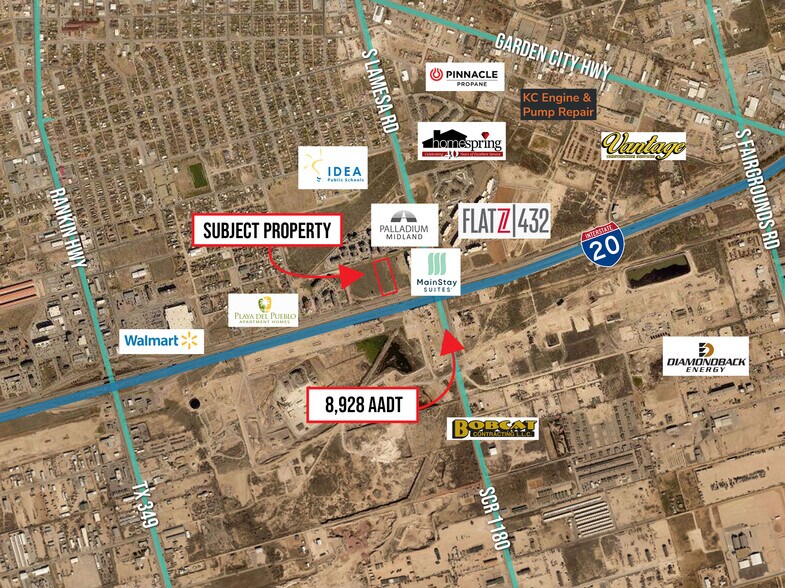 More Photos Of TBD E I-20, Midland Land For Sale