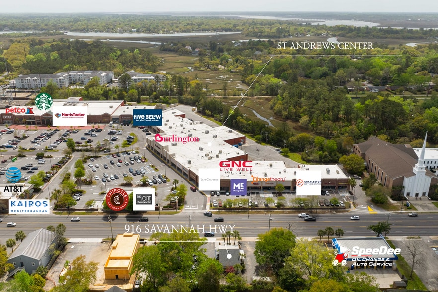 More Photos Of 916 Savannah Hwy, Charleston Freestanding For Lease