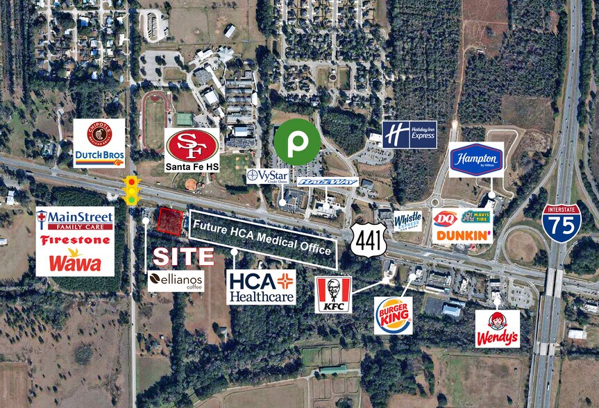 Primary Photo Of NW US HWY 441, Alachua Land For Sale