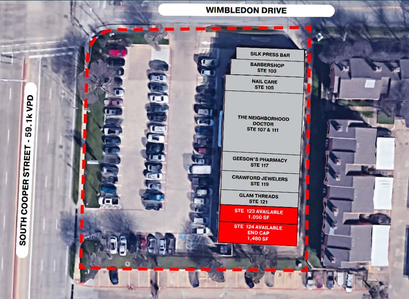 More Photos Of 5201 S Cooper St, Arlington Freestanding For Lease