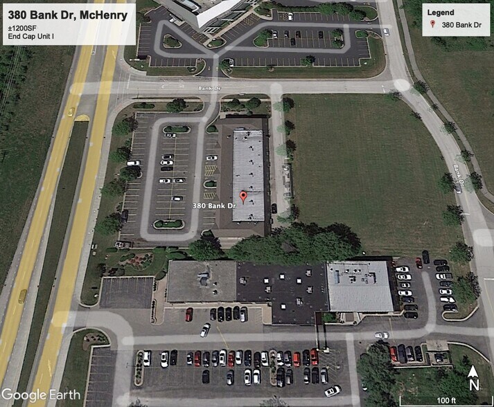 More Photos Of 366-380 Bank Dr, Mchenry Restaurant For Lease