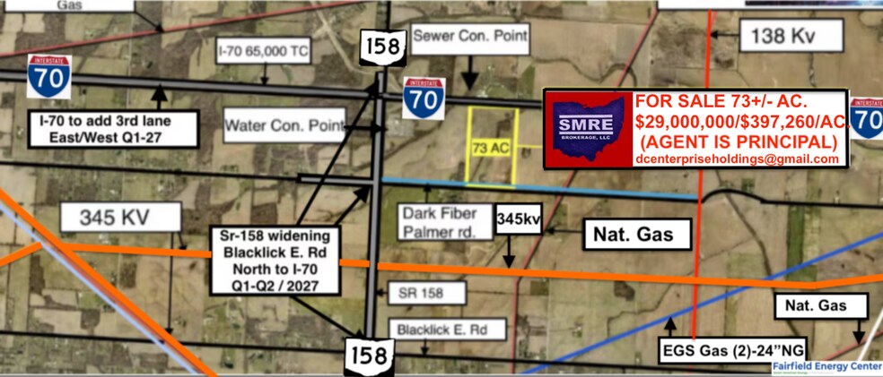 Primary Photo Of 5010 Palmer Rd, Millersport Land For Sale
