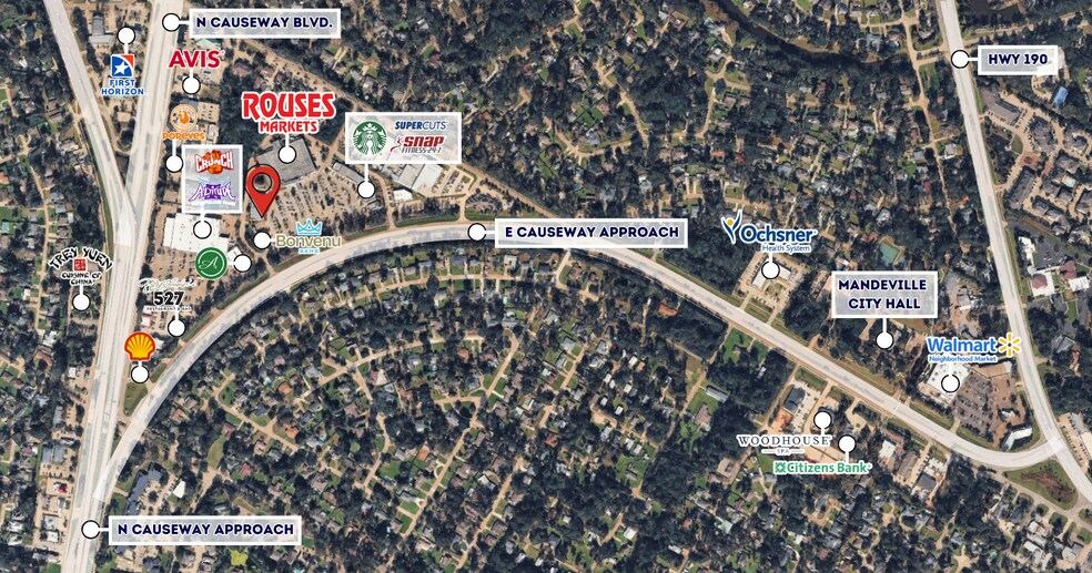 More Photos Of 3471 E Causeway Approach, Mandeville General Retail For Lease