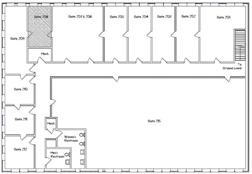 More Photos Of 1722-1730 Olive St, Saint Louis Storefront Retail Office For Lease