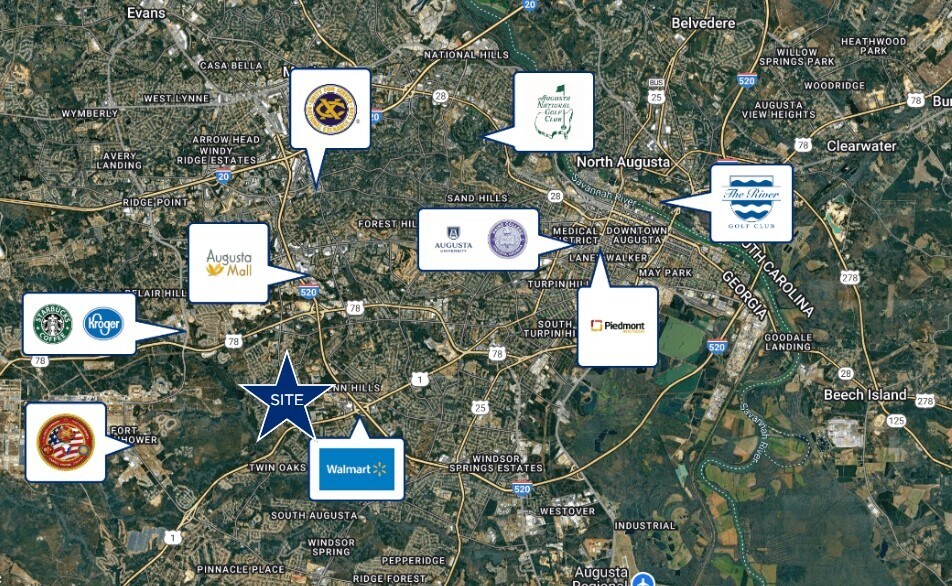 More Photos Of 2621 Barton Chapel Rd, Augusta Land For Sale