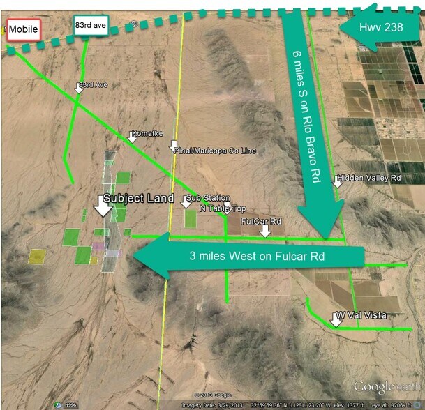 Primary Photo Of W. Fulcar Road & N.Black Mountain rd, Mobile Land For Sale