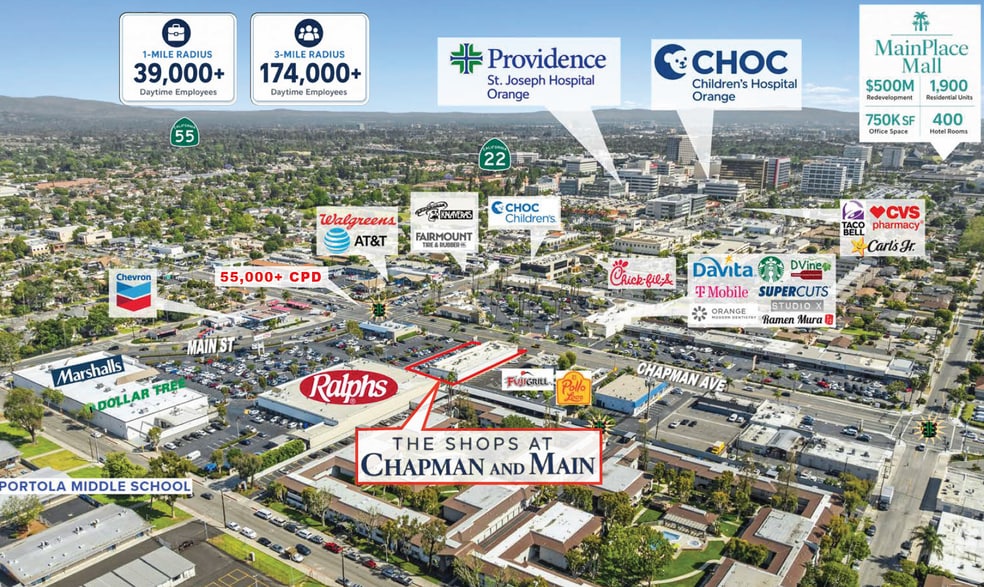 More Photos Of 1437-1449 W Chapman Ave, Orange Freestanding For Sale